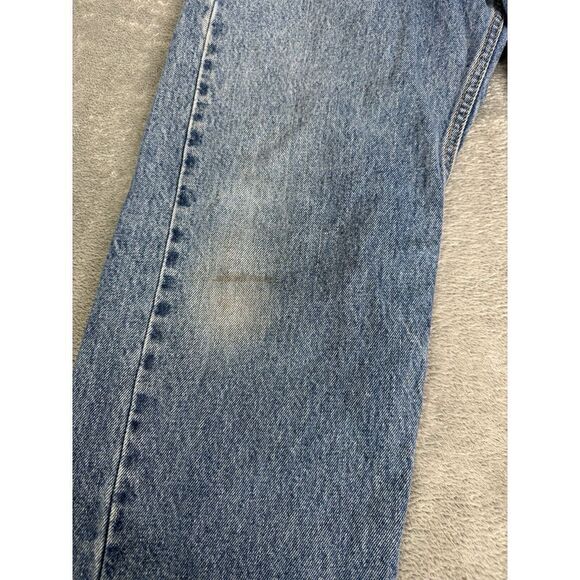 Levi's 505 Regular Fit Straight Leg Jeans Men's Size 34x30 Blue - Picture 7 of 14